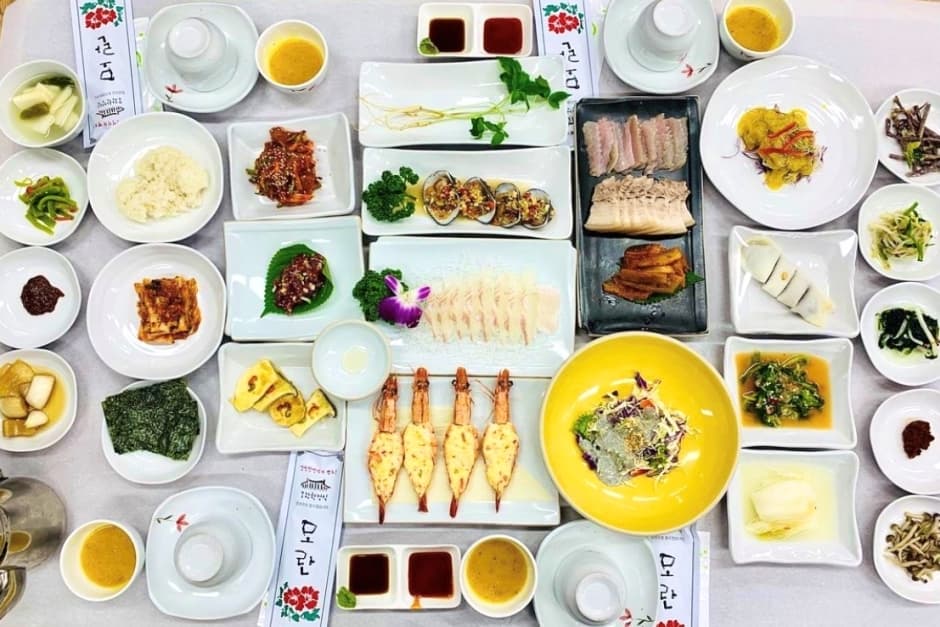 전라남도_강진군_모란한정식_음식_1