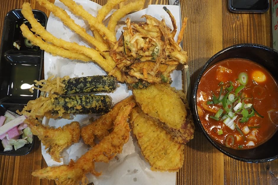 제주_제주시_착한튀김_튀김 떡볶이