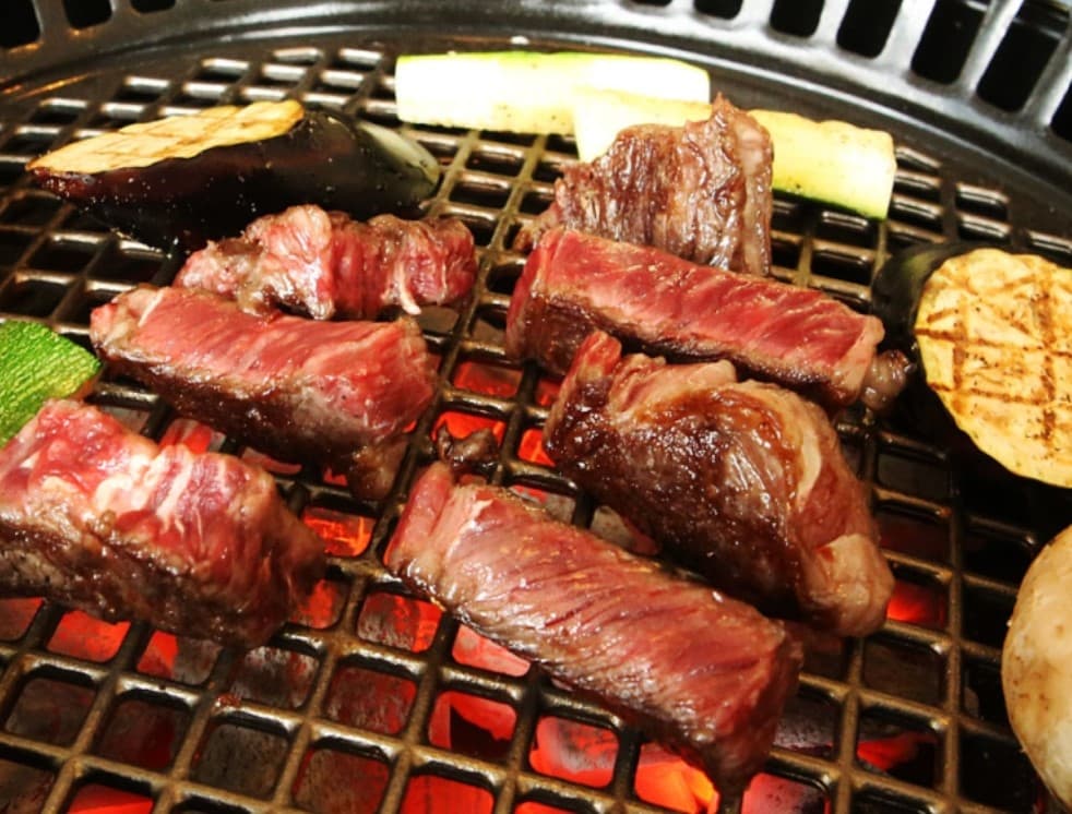 핑크솔트 숯불구이