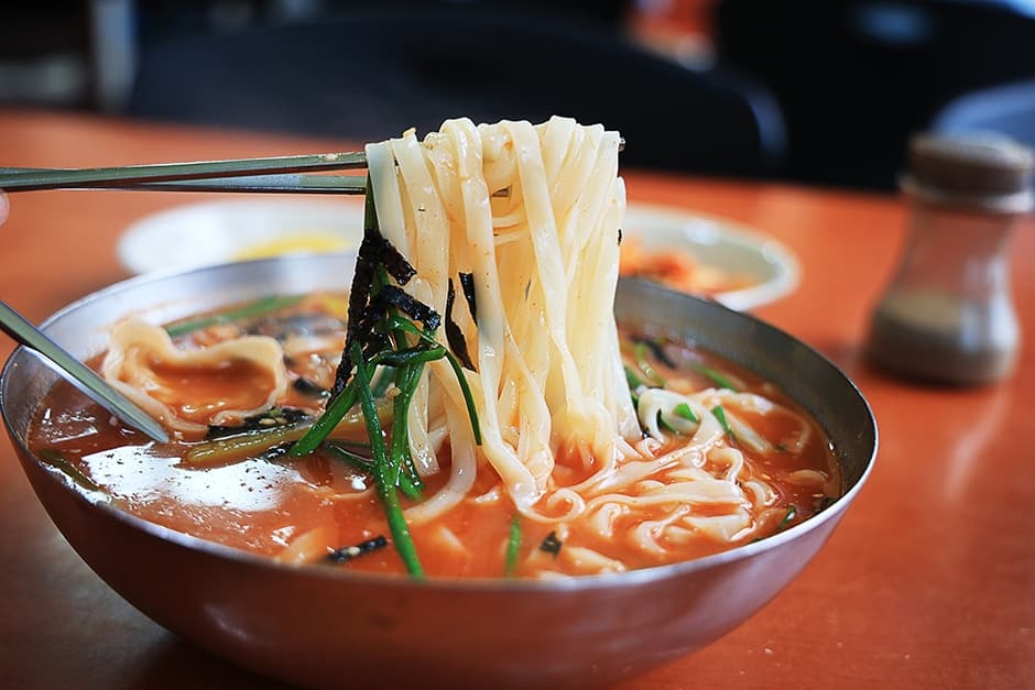 강원도_동해시_오뚜기칼국수_장칼국수