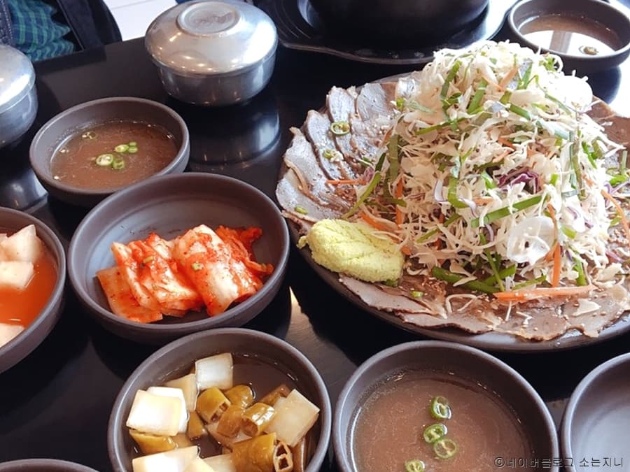 인천시_연구수_장독집 청량산단상점_상차림