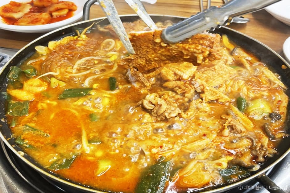 전라북도_전주시_자매갈비전골_음식_2