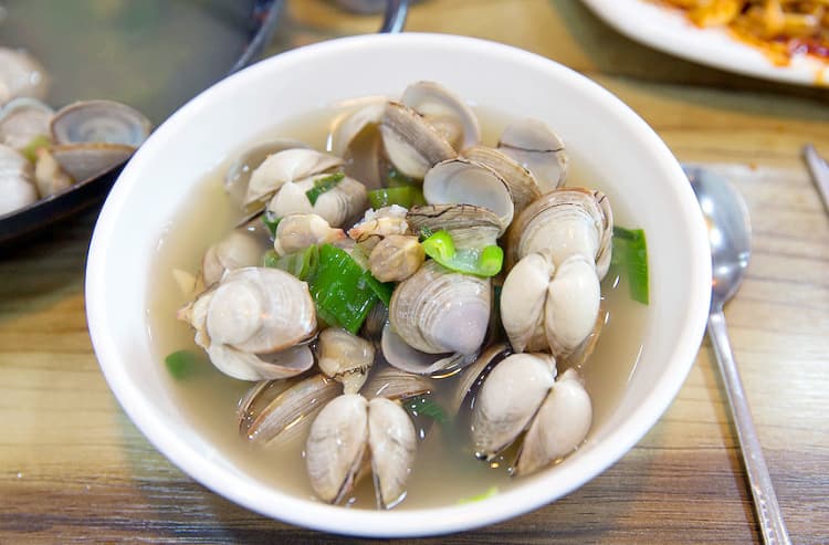 온천칼국수 물총탕
